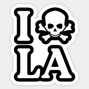 I LA Sticker